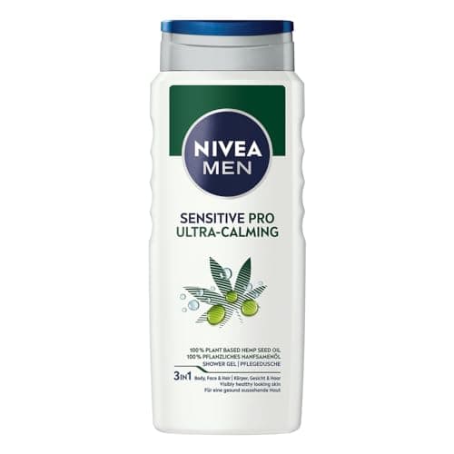 Image of NIVEA Shower Gel 500 ml Men Sensitive Pro Ultra-Calming (Pack of 2)