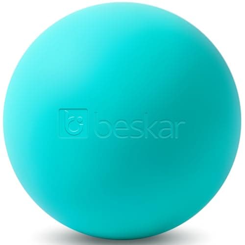 Image of Massage Lacrosse Balls for Myofascial Release, Trigger Point Therapy and Yoga Therapy, Foot Massage Ball to Relieve Plantar Fasciitis Green