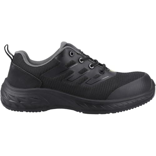 Image of Amblers Safety AS712C Safety Trainer Trainers Safety Unisex Black UK Size 10.5