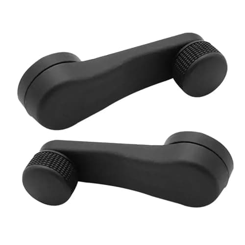 Image of QIUYMGFG 2Pcs Car Accessories Window Winder Handle Hand Crank Regulator Fit for VW T4 T5 Transporter Golf Seat Power Window Switch Regulator Pulley