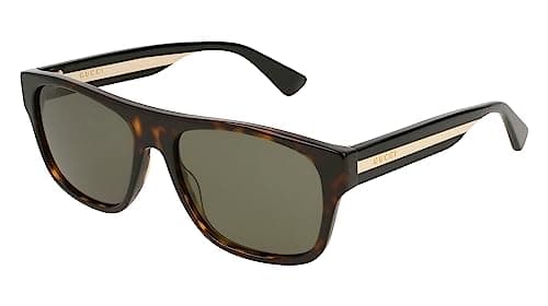Image of Gucci Men’s GG0341S-003 Sunglasses, Brown (Havana/Multicolor), 56