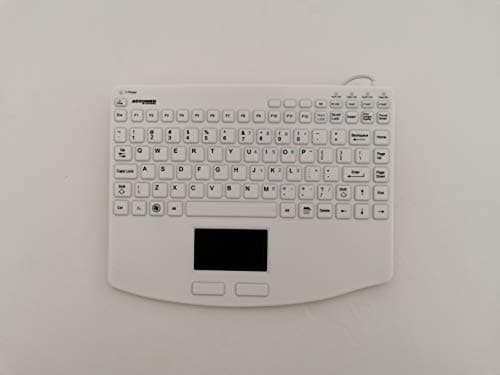Image of AccuMed 540 V2 US AMERICAN - USB Mini Sealed IP67 Antibacterial Medical/Clinical Keyboard with Touchpad