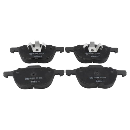 Image of Pack of 4 Front Left and Right Disc Brake Pads for Fo-rd C max mk1 mk2 Ecosport Focus mk2 mk3 Cmax Kuga mk1 mk2 Grand Tourneo Connect Transit Connect for Maz-da 3 5 for Vol-vo C30 C70 mk2 S40 mk2 V40