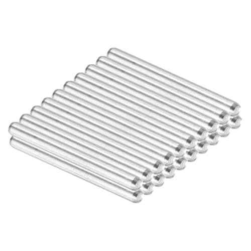 Image of PATIKIL 100pcs Dowel Pins M1.5 x 16mm Stainless Steel Round Chamfered Head Shelf Support Peg Pin Rod for Support Shelves Furniture Device
