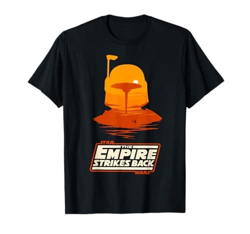 Image of Star Wars Boba Fett Empire Strikes Back Cloud City Poster T-Shirt