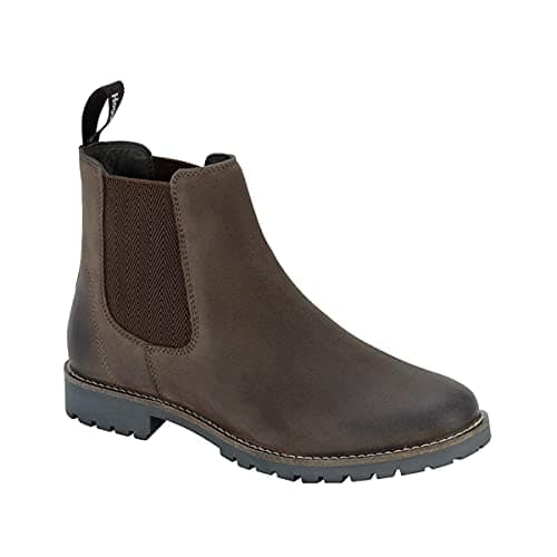 Image of Hoggs of Fife - Ladies Jodhpur Dealer Boot/Chelsea Boot Brown EU 40/6.5 UK