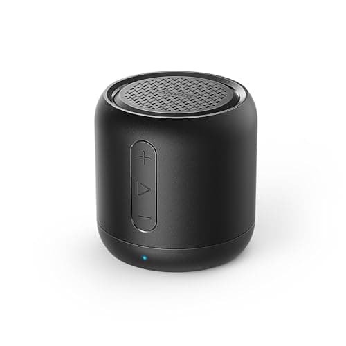Image of Anker Soundcore Mini, Super-Portable Bluetooth Speaker with 15-Hour Playtime, 66-Foot Bluetooth Range, Enhanced Bass, Noise-Cancelling Microphone - Black