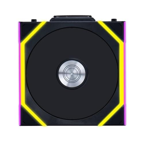 Image of Lian Li UNI Fan SL-Wireless 120 - Single Pack, Performance-Oriented Fan ARGB Fan Without Wireless Connector, Daisy-Chain Design, Customizable Lighting Effects, Low-Noise - Black (12SL1W1B)