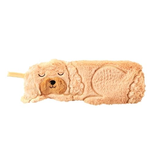 Image of Sass & Belle Cockapoo Hot Water Bottle with Cover – Cute Kids & Adults Heat Bag for Back, Neck, Stomach – Cosy Gift – Hot Water Bottles for Adults and Children – Sass and Belle Dog Design