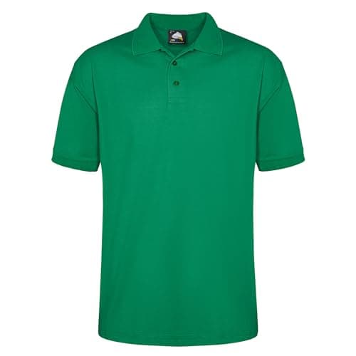 Image of ORN Polo Shirt for Men Adult, Heavyweight Polo T-Shirt for Work & Casual Wear, Hard-Wearing Premium Quality Mens Workwear Poloshirt, 1150-Kelly,M