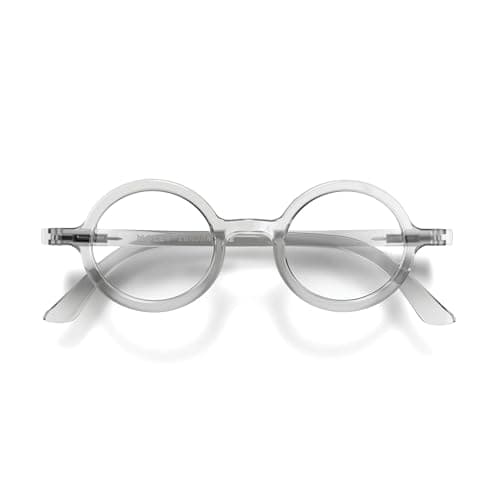 Image of LONDON MOLE® Moley reading glasses | Cool round shaped readers | Men’s Women’s Unisex | Spring hinges