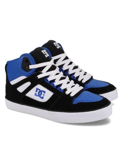 Image of DC Shoes Pure High-Top - Leather High-Top Shoes for Men - Leather High-Top Shoes - Men - White
