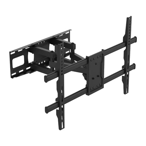 Image of GRIFEMA GB1006-6 TV Wall Bracket for 32-80 inch, Swivel, Tilt, Extendable TV Wall Mount, up to 60kg, Max VESA 600x400mm, Universal and Slim for Flat & Curved TVs
