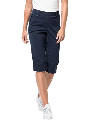 Image of Jack Wolfskin Women's Activate Light 3/4 Pants, midnight blue, Size: 46
