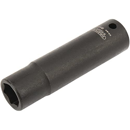Image of Draper 5186 1/4" Square Drive Expert Hi-Torq Metric Deep Impact Socket, 8 mm Size