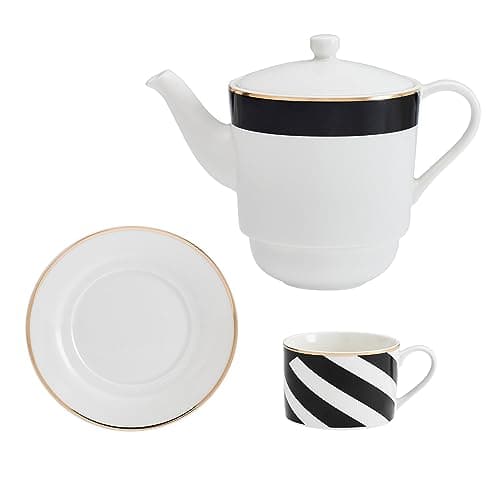 Image of Mikasa Luxe Deco Fine China Tea for One, 500ml, Gift Boxed