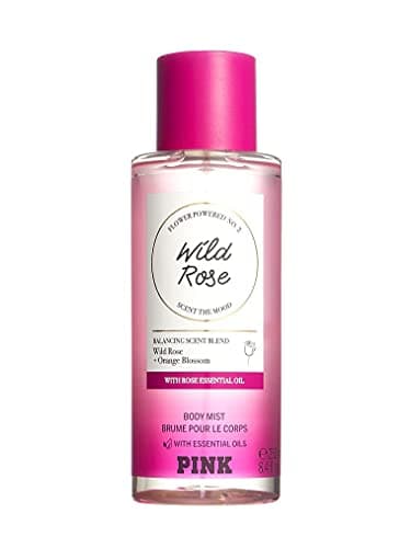 Image of Victoria Secret Pink New! Flower Blend Body Mist WILD ROSE 250ml