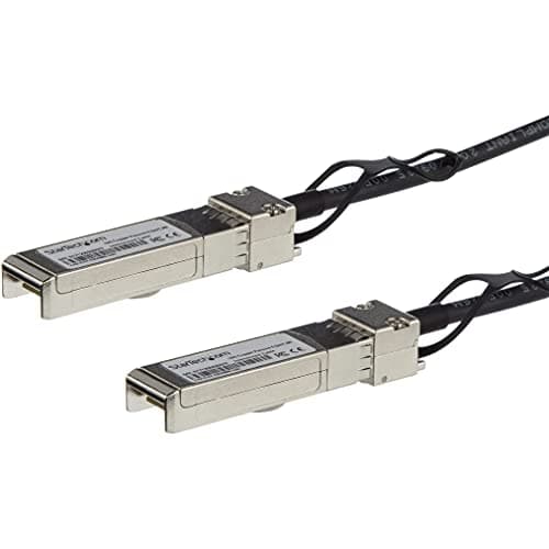 Image of StarTech.com MSA Uncoded Compatible 3m 10G SFP+ to SFP+ Direct Attach Breakout Cable Twinax - 10 GbE SFP+ Copper DAC 10 Gbps Low Power Passive Transceiver Module DAC (SFP10GPC3M)
