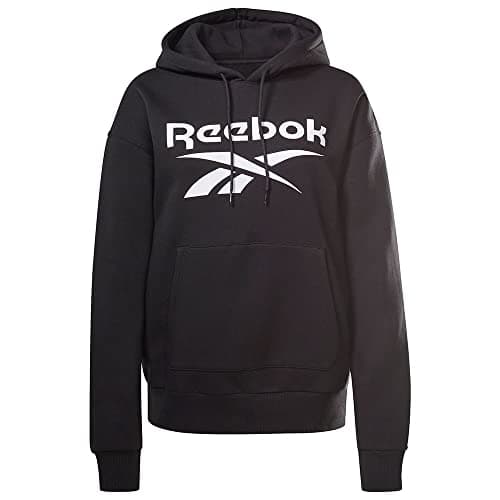 Image of Reebok Identity Logo Fleece Hoodie Black