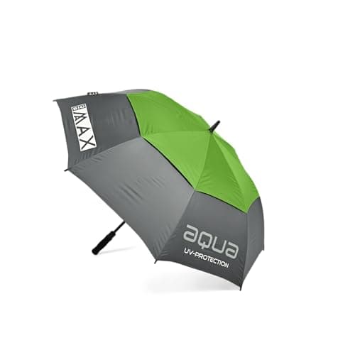 Image of BIG MAX I-Dry Aqua Golf Umbrella with UV Protection - 100% Waterproof (Green), Green, S
