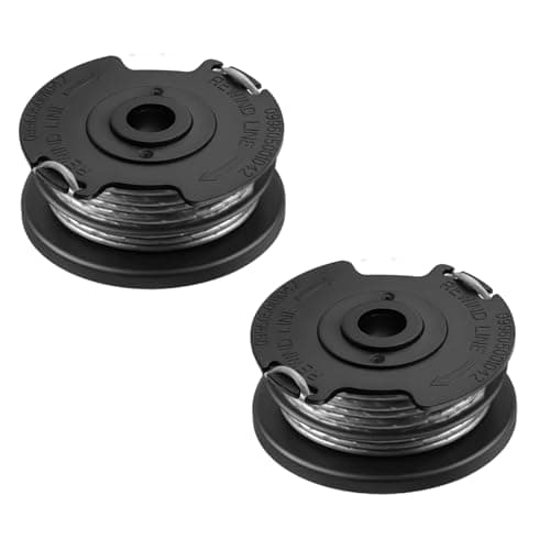 Image of Freeasy 2 Pack Strimmer Spool Line Compatible with Bosch ART 24/27/30/30-36 LI, AdvancedGrassCut 36, Double Autofeed Replacement Cutting Line Spool, Grass Trimmer F016800351