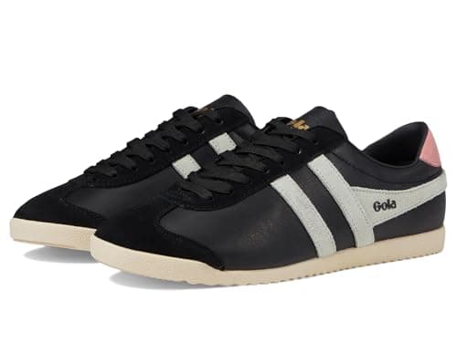 Image of Gola Bullet Pure CLA366WE Trainers, Black, 4 UK