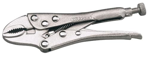 Image of Draper 35367 Curved Jaw Plier with Self Grip, 140mm