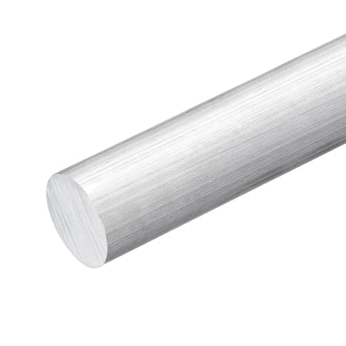 Image of 1pc 6061 Aluminum Solids Rod Round Bar Diameter 2mm~200mm Length 50mm 100mm 150mm 200mm 300mm 500mm(200 x20mm 1pcs)