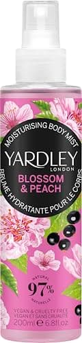 Image of Yardley London Cherry Blossom and Peach Fragrance Mist 200ml