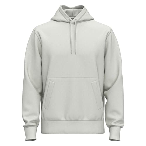 Image of SoftSpun Premium Organic Terry Cotton Men's Regular Fit Long Sleeve Hoodie, Paloma, L