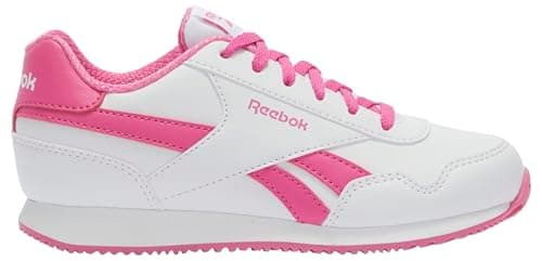 Image of Reebok Royal Classic Jogger 3.0 Trainers Black, Ftwrwhite Ftwrwhite Truepink, 6 UK