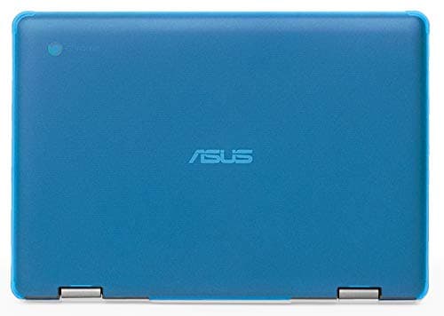 Image of mCover Case Compatible for 2019~2021 11.6" ASUS Chromebook Flip C214MA Series Convertible Laptop Computers ONLY (NOT Fitting Any Other ASUS Models) - Aqua