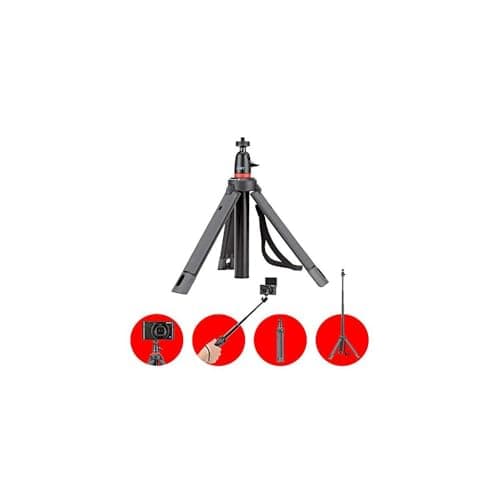 Image of JOBY JB01549-BWW TelePod 325 Telescoping Tripod, Extendable Monopod, Selfie Stick with Ball Head, for CSC, Mirrorless, Point and Shoots, Action Cameras, Vlogging kit, Black