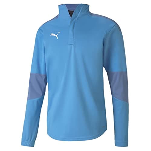 Image of PUMA Mens 21 Rain Zip Top Team Blue M
