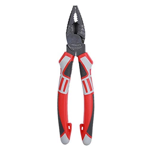 Image of 8-inch Wire Stripper and Cable Cutter for Electricians Heavy-Duty Insulated Pliers with Non-Slip Handle, High-Hardness Alloy Steel (HRC58-62), Professional Electrical Hand Tool