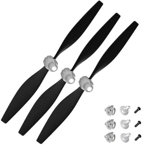 Image of FLYCOLOR 3 Sets F4U Rc Plane Propeller with Propeller Savers and Adapters for VOLANTEXRC 761-8 761-9 T28 Airplane