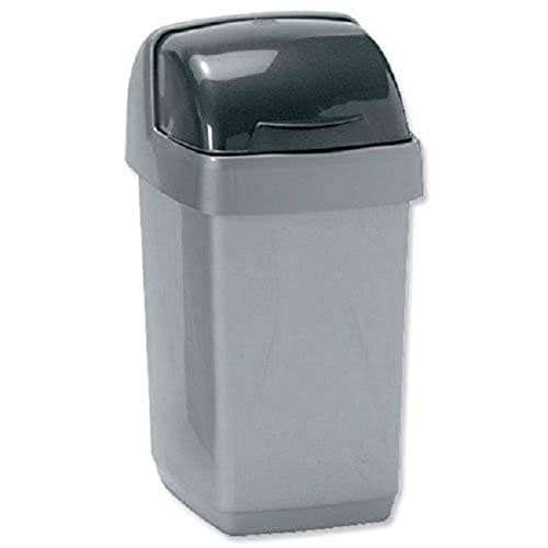 Image of Addis 510504 10L Roll Top Bin Metallic