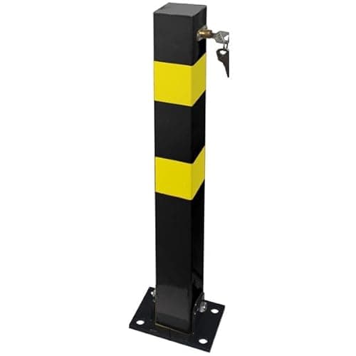 Image of Streetwize SWWL6 Heavy Duty Parking Post Square Steel Driveway Protector