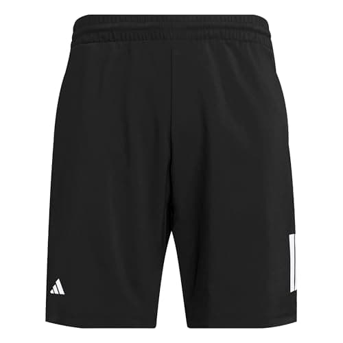 Image of adidas Men's Club Tennis Climacool 3-Stripes Shorts, Black, M 7 inch