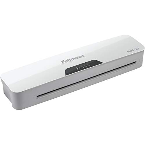 Image of Fellowes A3 Pixel Laminator for Home Office, Fits up to 125 Micron Thick Laminating Pouches No Jam with 10 A4 Laminating Pouches