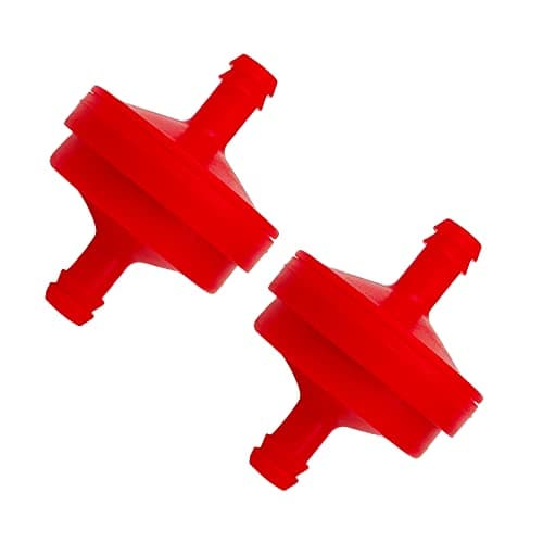 Image of Replacement Fuel Filter compatible with Briggs Stratton 298090S 150 Micron Fuel Filter for Engines without Fuel Pump