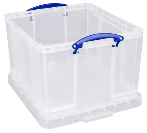 Image of Really Useful Plastic Storage Box 42 Litre Clear