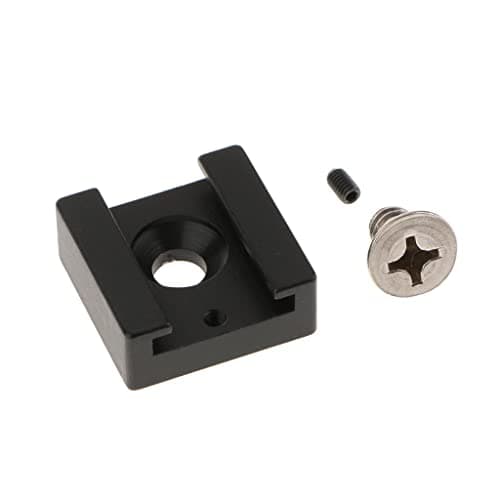 Image of Cold Shoe Mount Adapter With 1/4 Thread For Blackmagic Pocket Cinema Camera