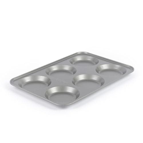 Image of Salter Essentials 6 Cup Yorkshire Pudding Tray – Non-Stick Coating, Rectangular Muffin Tin, Dishwasher Safe, Easy to Clean, Made in The UK, Durable, Lightweight, PFOA-Free, BW13670