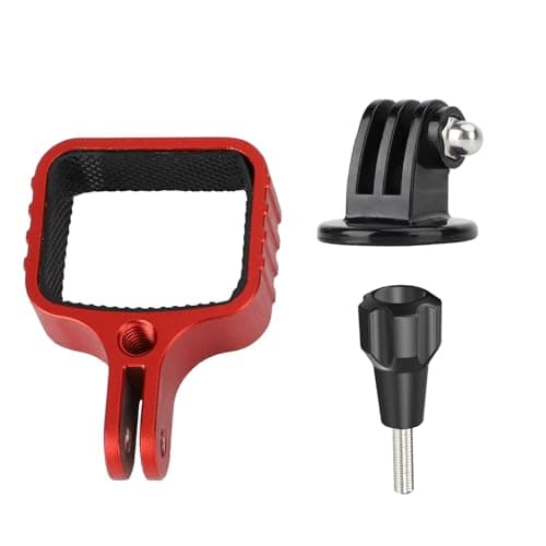 Image of SAMTN Camera Mount Holder Adapter Kit For DJI OSMO POCKET3, Metal Expansion Adapter Camera Fixed Bezel Bracket Accessories (Red)