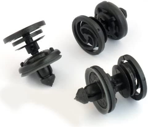 Image of 10x VW Volkswagen T5 Transporter Interior Door Card / Trim Panel Fastener Cli...