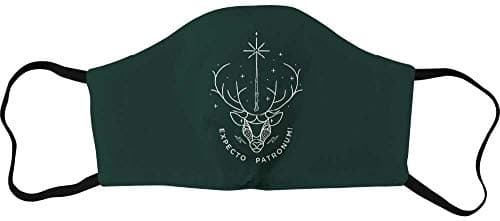 Image of Harry Potter Unisex Achapomms001_a Mask, Green, 1 Unit (Set of 1), Green, 1 stück (1er Pack)