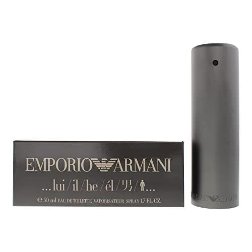 Image of Emporio Armani He Eau de Toilette, for Men, 50 ml, White