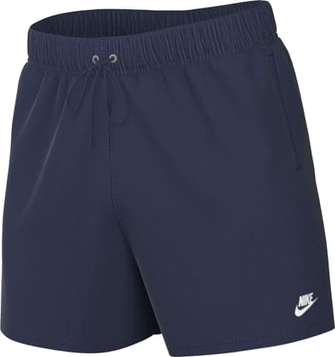 Image of NIKE FQ4359-410 M NK Club Knit Short Shorts Men's Midnight Navy/White Size XL