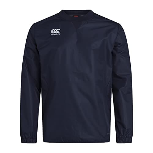 Image of Canterbury Club Vaposhield Water Resistant Contact Top in Black (Navy, Medium)